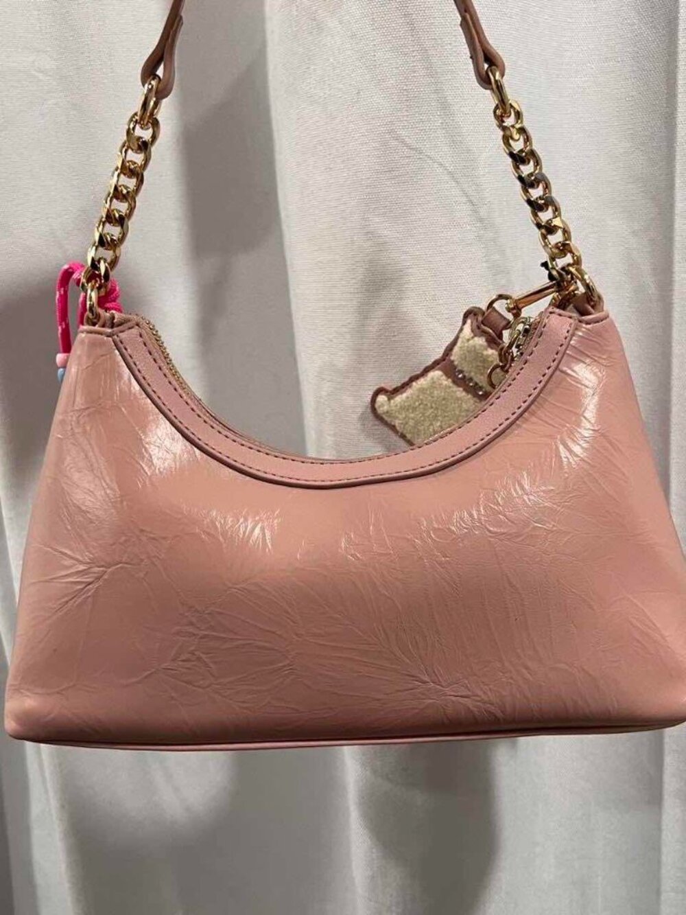 juicy couture “juicify” shoulder bag in dusty blush pink y2k NWT city bag - Picture 4 of 7